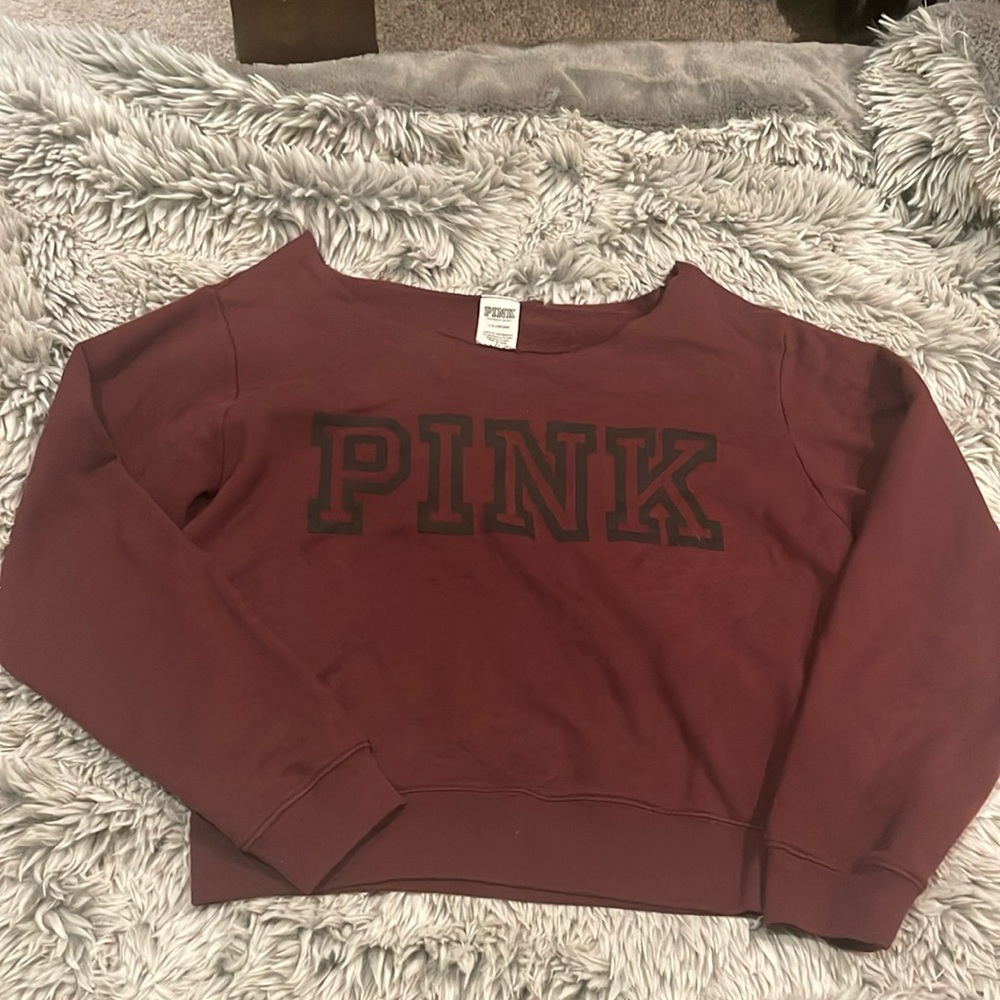 Pink sweatshirt size L